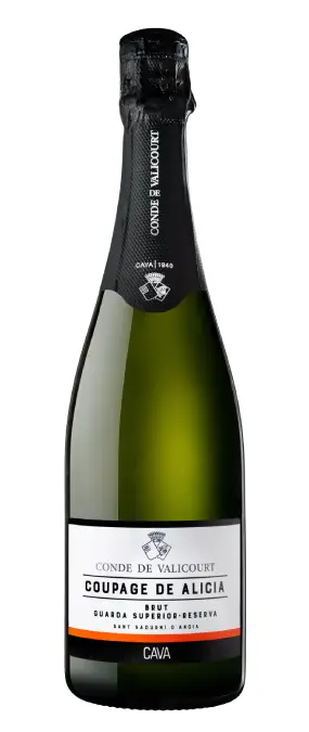 Coupage de Alicia Brut Reserva de Guarda Superior · Conde de Valicourt (D.O. Cava) Coupage de Alicia Brut Reserva de Guarda Superior · Conde de Valicourt (D.O. Cava)