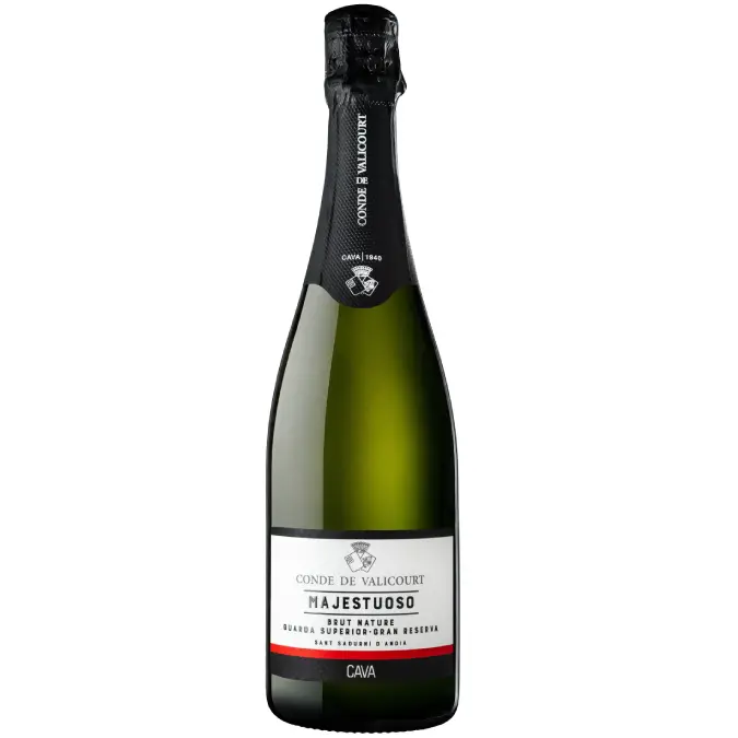 Majestuoso cava brut nature gran reserva 4 años - DO Cava